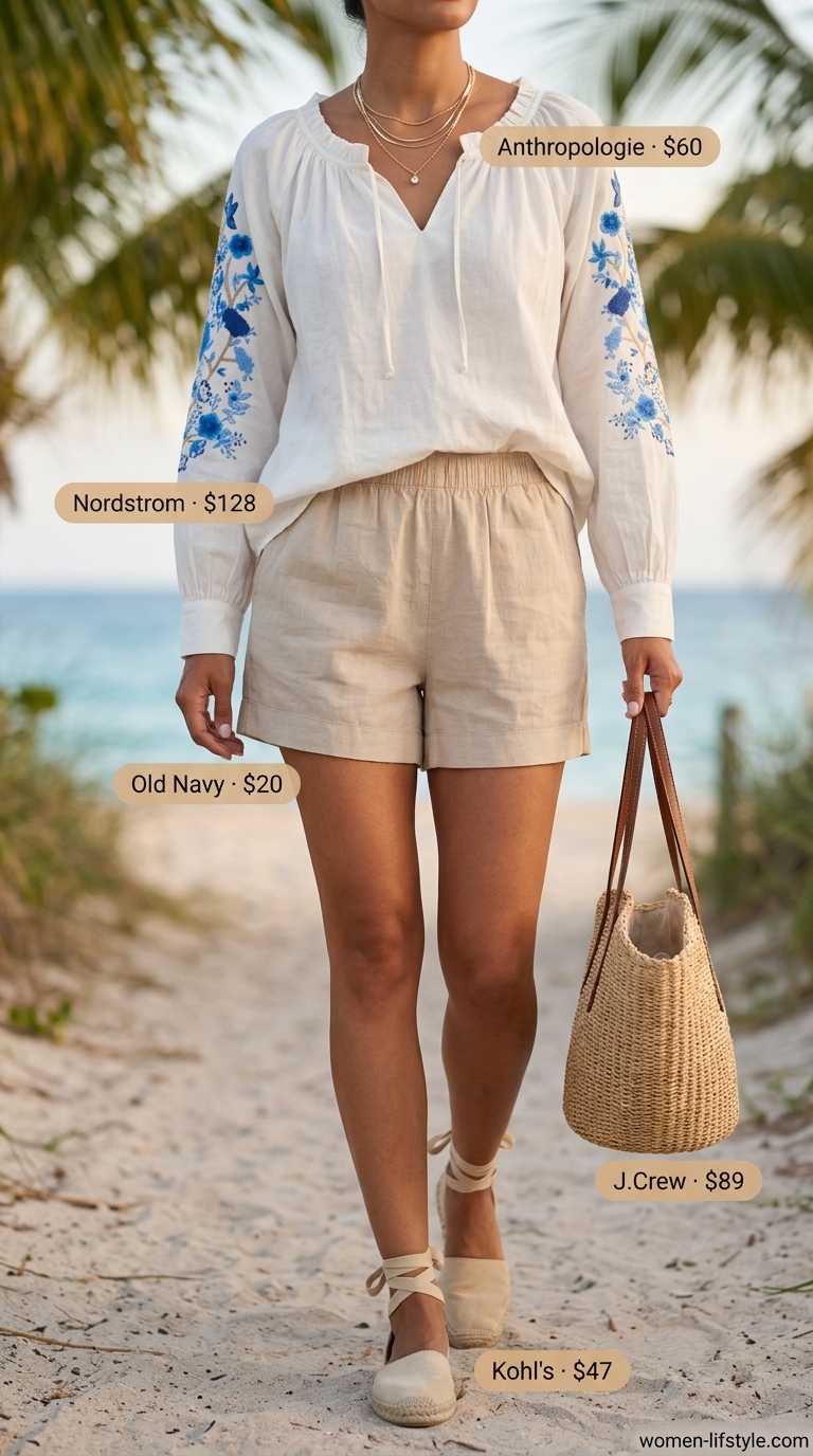 summer blouses for women 2026 - Style Inspiration summer blouses for women 2026 outfit idea - fashion styling inspiration