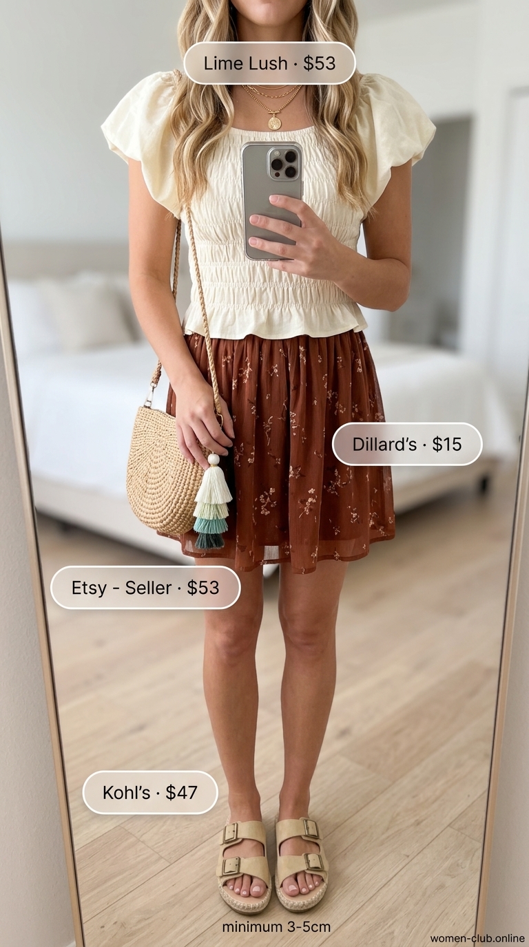 mini skirt outfits summer 2026 - Style Inspiration mini skirt outfits summer 2026 outfit idea - fashion styling inspiration