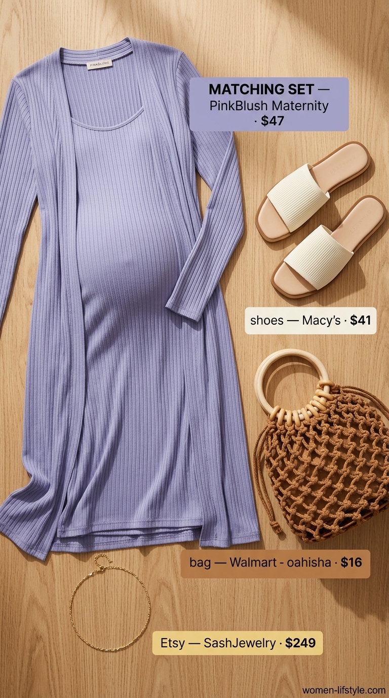 Soft Lavender Lounging